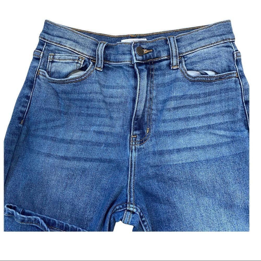 CELLO  high rise MOM jeans straight medium wash size 7 ankle length EUC-​​​​​🍂​ - Picture 8 of 14